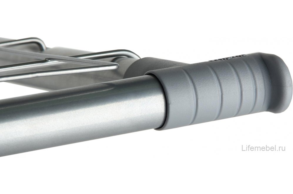 Настенная вешалка SHT-WH7 хром лак / серый