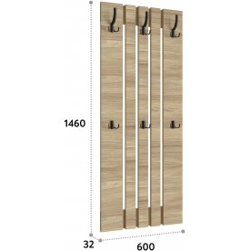 Настенная вешалка ВН-12