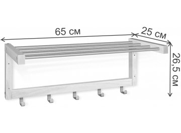 Настенная вешалка Джейна