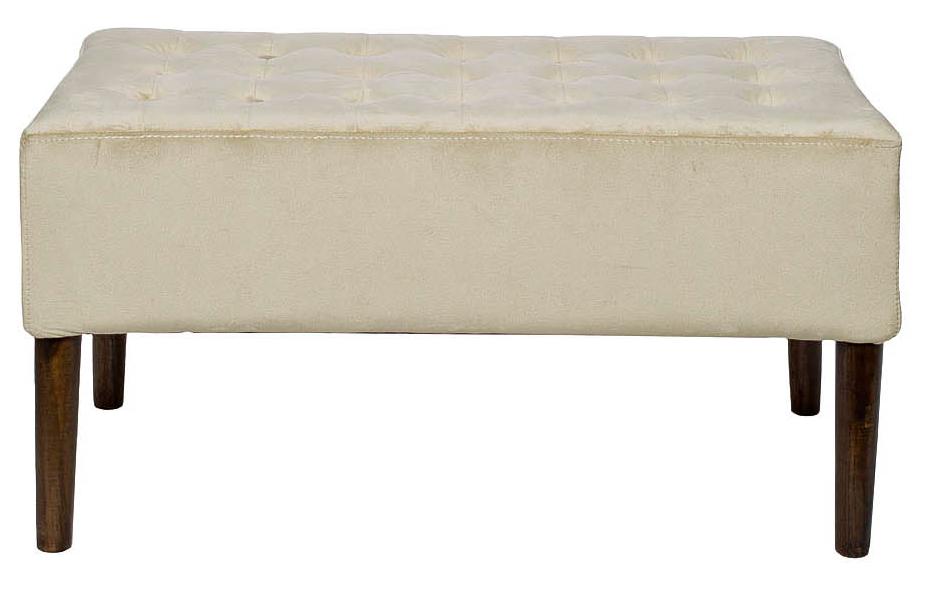 Банкетка HD0003634-BTD велюровая бежевая