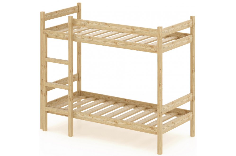 Двухъярусная кровать 90 x 200 см