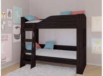 Детская кровать Астра 2 без ящика венге