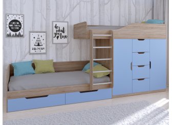 Двухъярусная кровать Астра 6