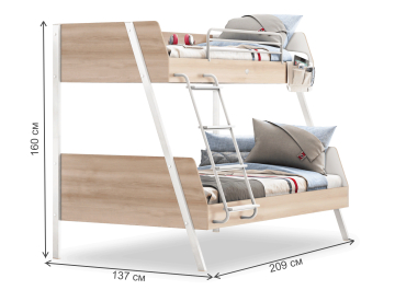 Двухъярусная кровать Duo