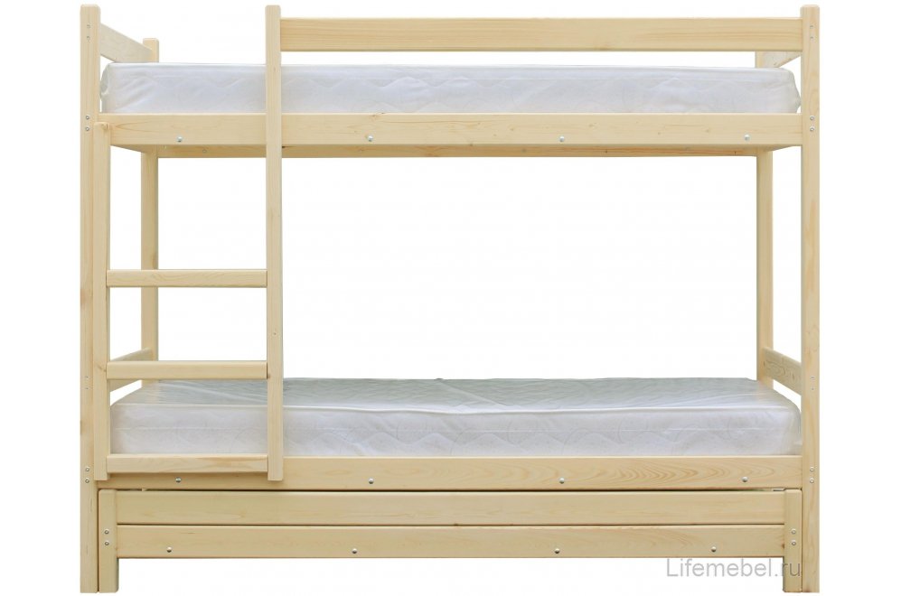 Двухъярусная кровать Гермес 90х190