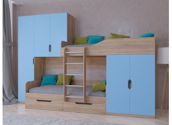 Двухъярусная кровать Лео