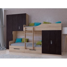 Двухъярусная кровать Лео