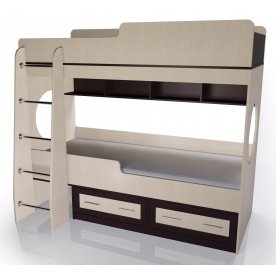 Двухъярусная кровать Мебелайн-1