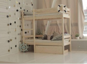 Двухъярусная кровать Микки