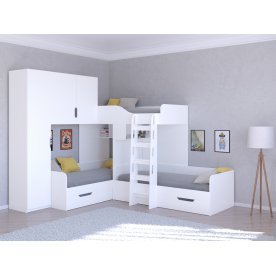 Двухъярусная кровать Трио/1