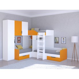 Двухъярусная кровать Трио/1