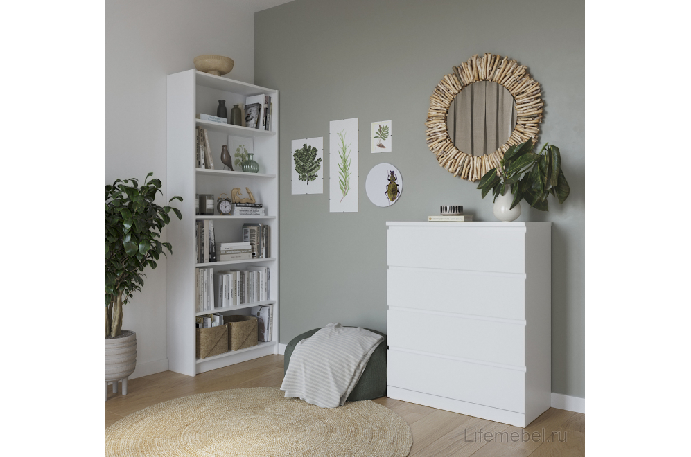 Комод Варма 4 белый