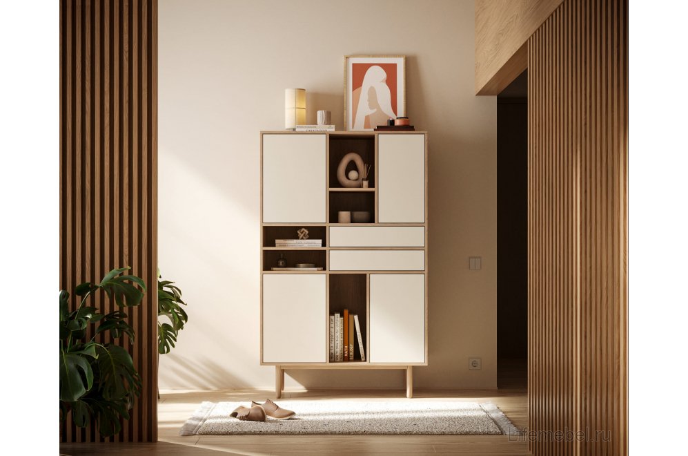 Комод Алиса (Alice) ALC07 Бежевый