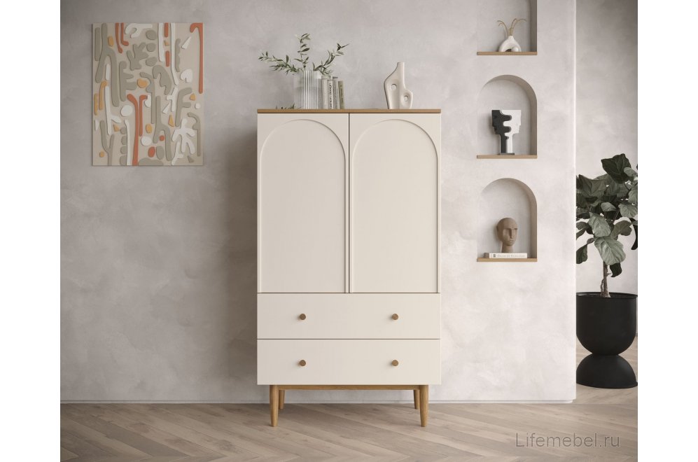 Комод Арка (Arka) AR14 Темно-бежевый