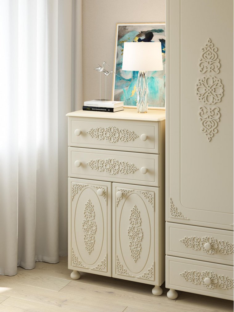 Комод Ассоль АС-63 ваниль