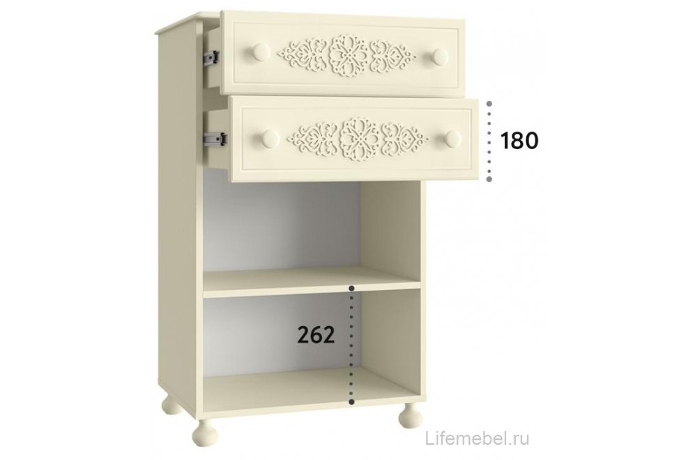 Комод Ассоль АС-63 ваниль