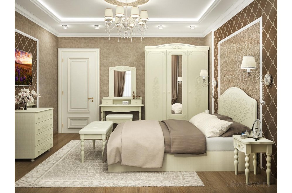 Комод Ассоль плюс АС-5 ваниль