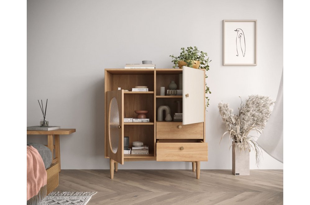 Комод Баббл (Bubbles) BBL06 Орех