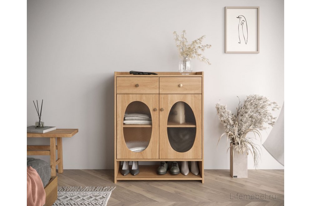 Комод Баббл (Bubbles) BBL10 Орех