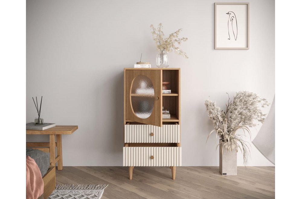 Комод Баббл (Bubbles) BBL11 Орех