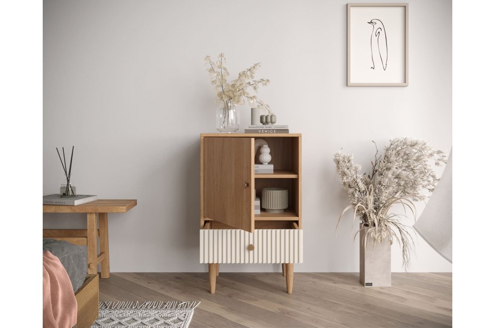 Комод Баббл (Bubbles) BBL12S Орех