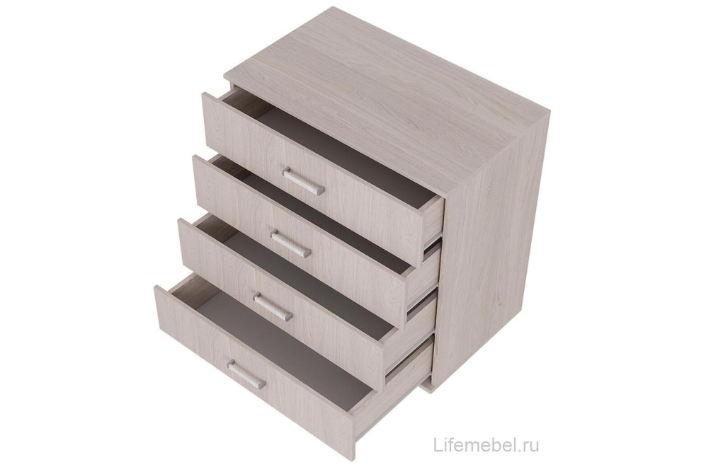 Комод Белла КМ-02 ясень белый