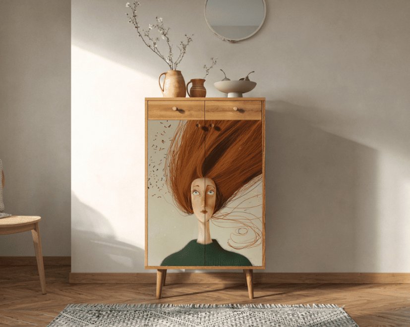 Комод Бербер (Berber) BB46/Art1 разноцветный