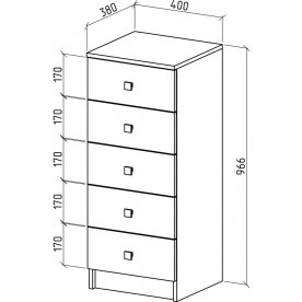 Комод Бостон-3