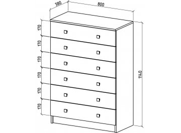 Комод Бостон-8