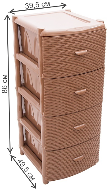 Комод Элластик люкс какао