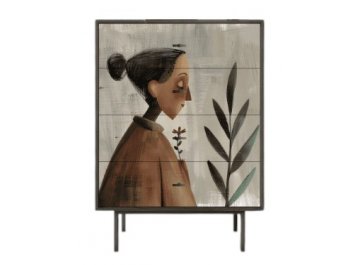 Комод Эмерсон (Emerson) Женщина с цветком