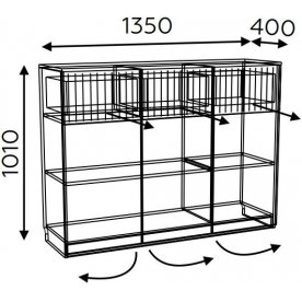 Комод Беатрис модель 4