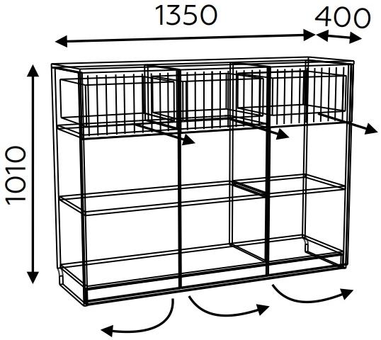 Комод Моника модель 4 авелано