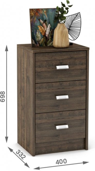 Комод Имидж-403 дуб апрель темный
