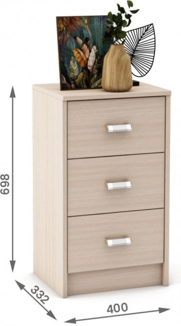 Комод Имидж-403 дуб молочный