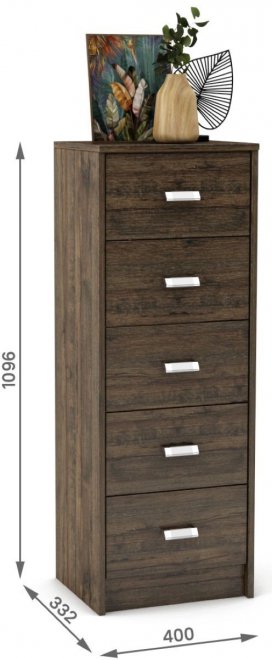Комод Имидж-405 дуб апрель темный
