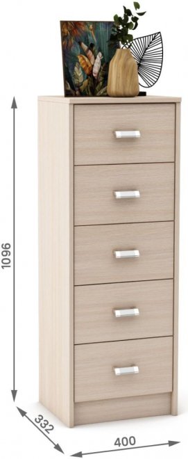 Комод Имидж-405 дуб молочный