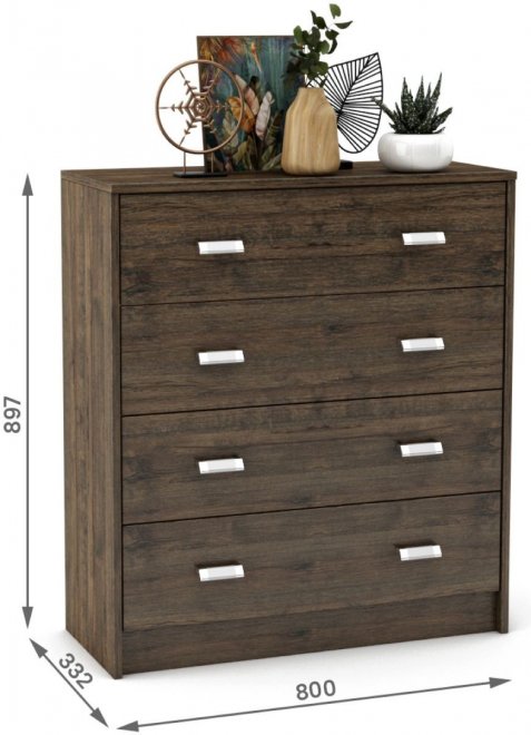 Комод Имидж-804 дуб апрель темный