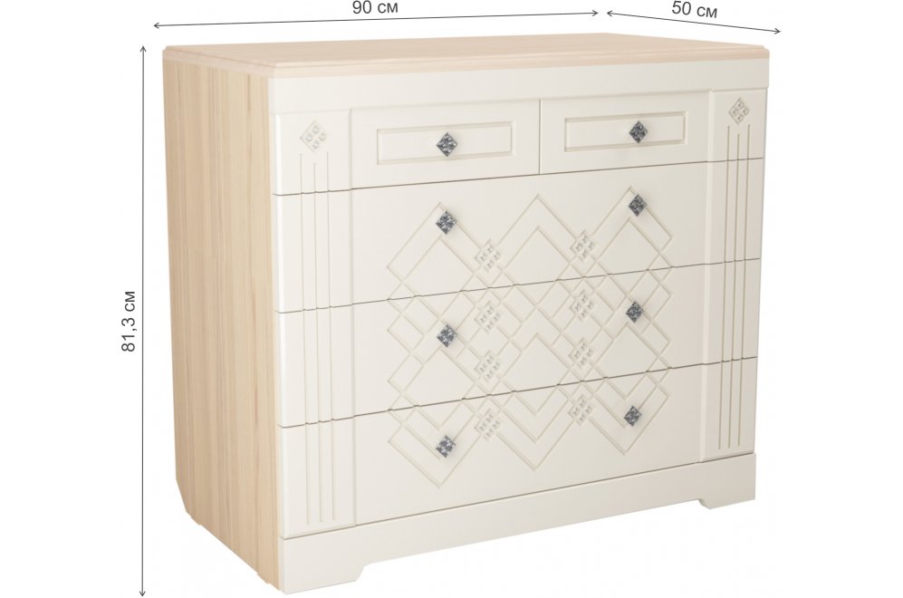 Комод Капелла № 9 туя светлая