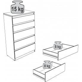 Комод Кастор