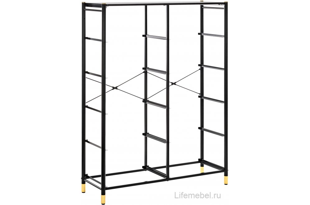 Комод Хайди 10 ящиков черный