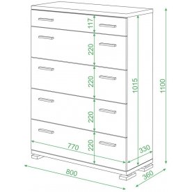 Комод Иланта-2