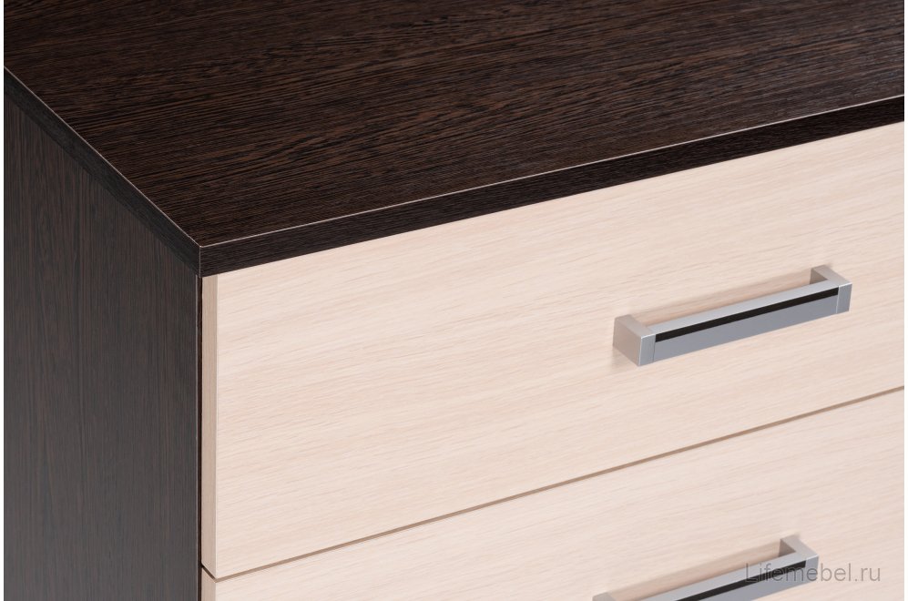 Комод Катрин 4 венге / дуб молочный