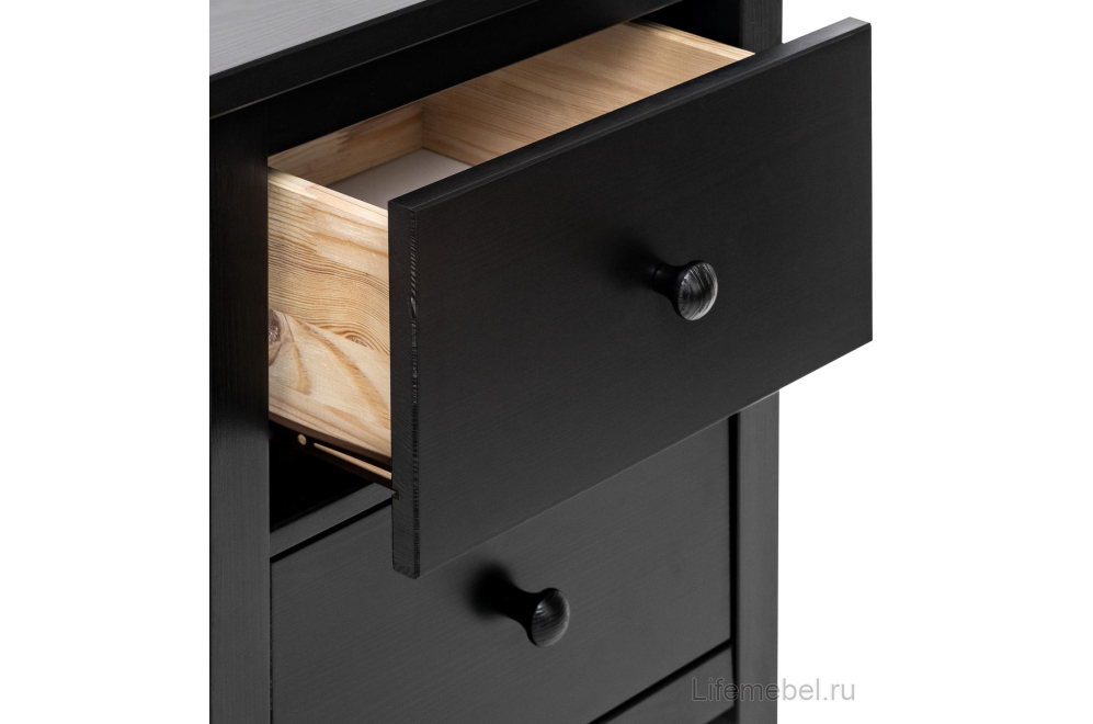 Комод Leset Мира 02 черный