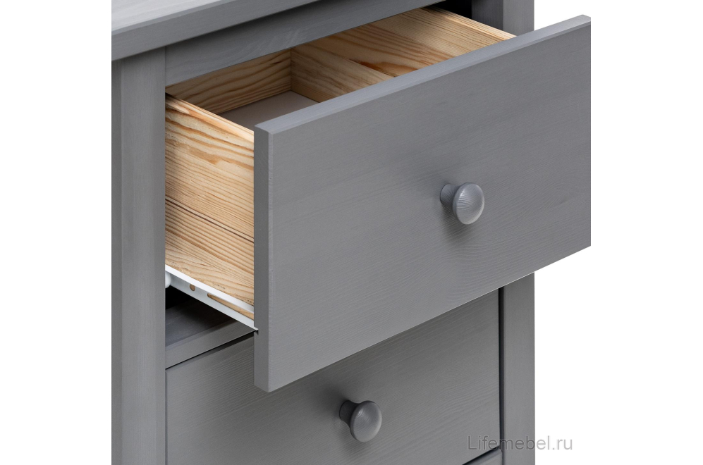Комод Leset Мира 02 серый