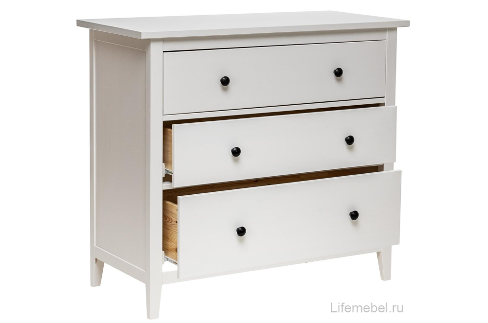 Комод Leset Мира 03 белый