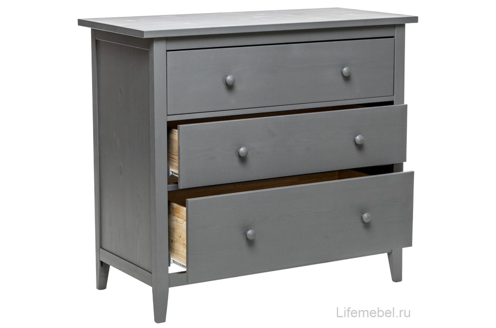 Комод Leset Мира 03 серый