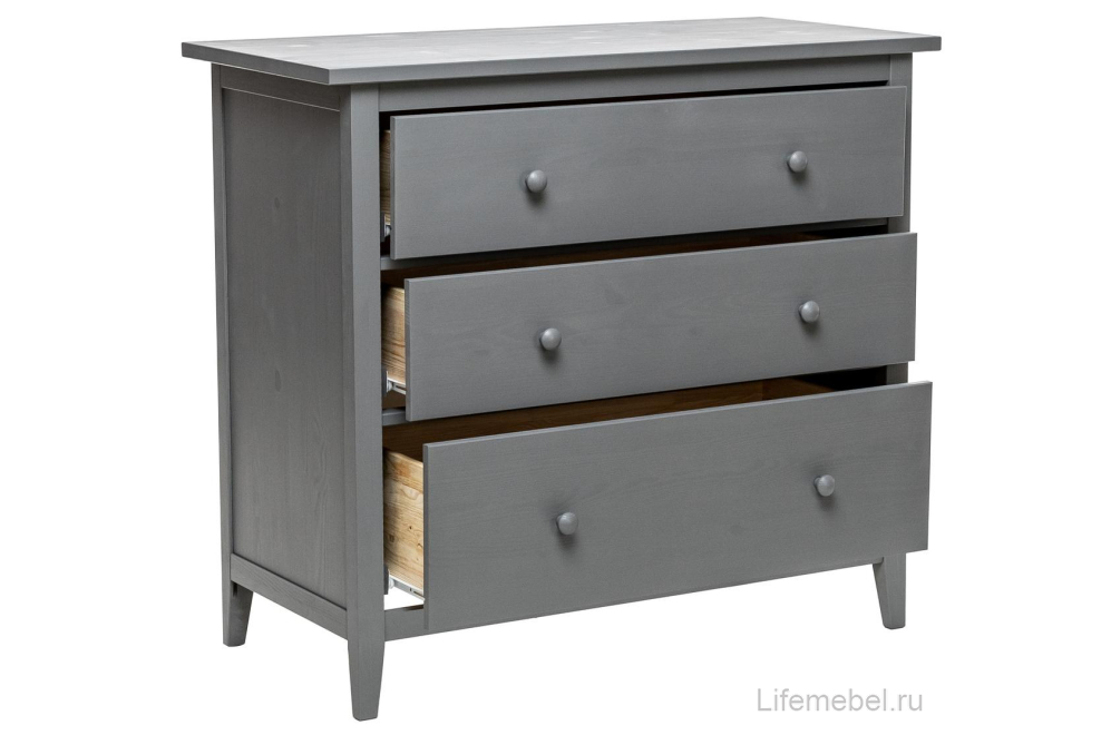 Комод Leset Мира 03 серый