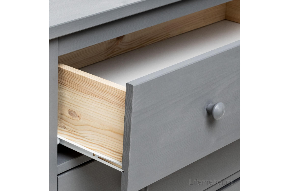 Комод Leset Мира 03 серый