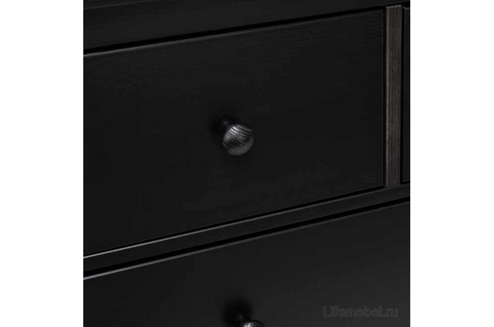 Комод Leset Мира 08 черный